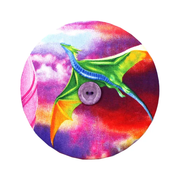All Rolled Up Prismatic Dragons držák na karty duhový