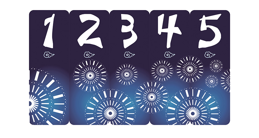 Cocktail Games Hanabi Grands Feux karetní hra kooperativní