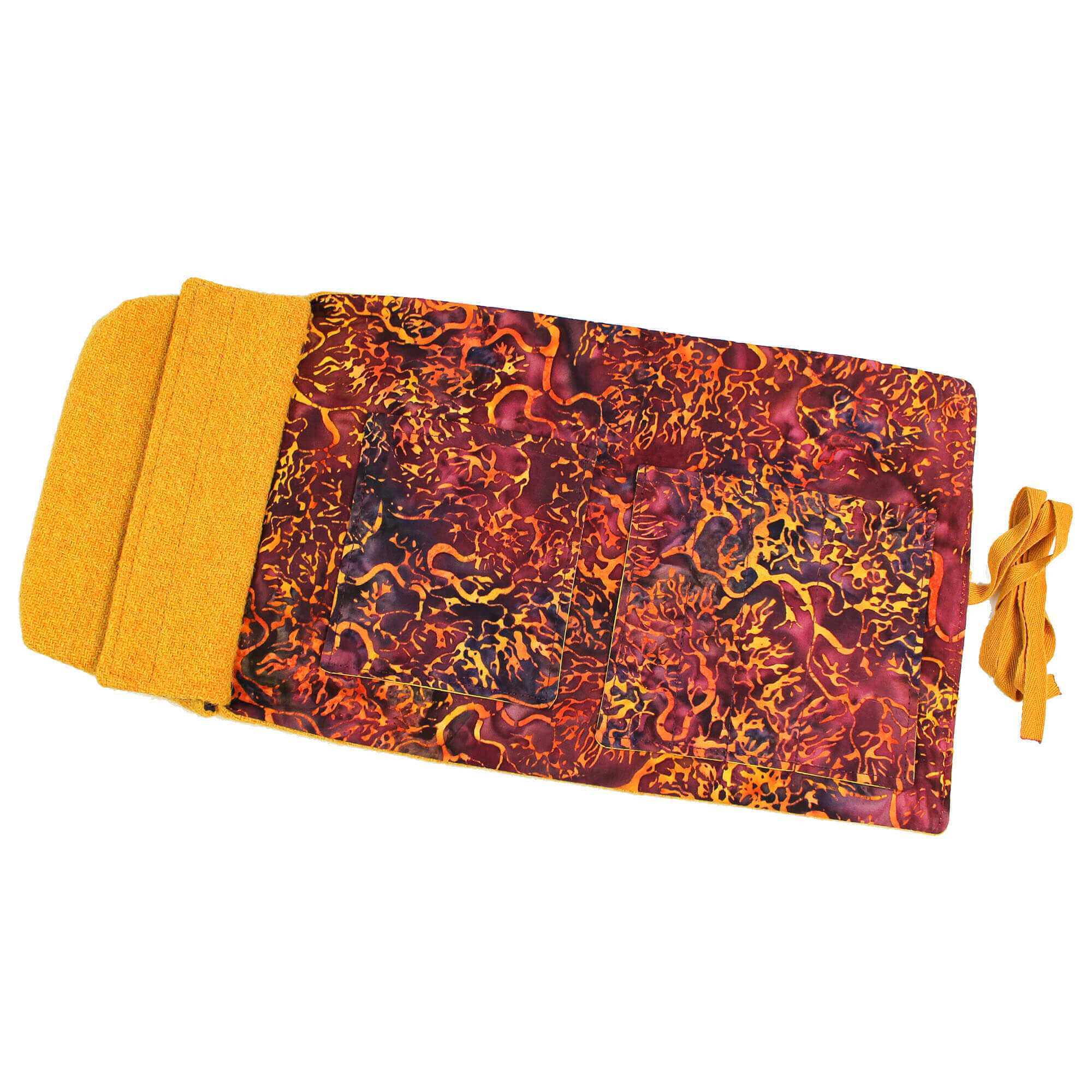 All Rolled Up I Wear No Mask Harris Tweed pouzdro na kostky