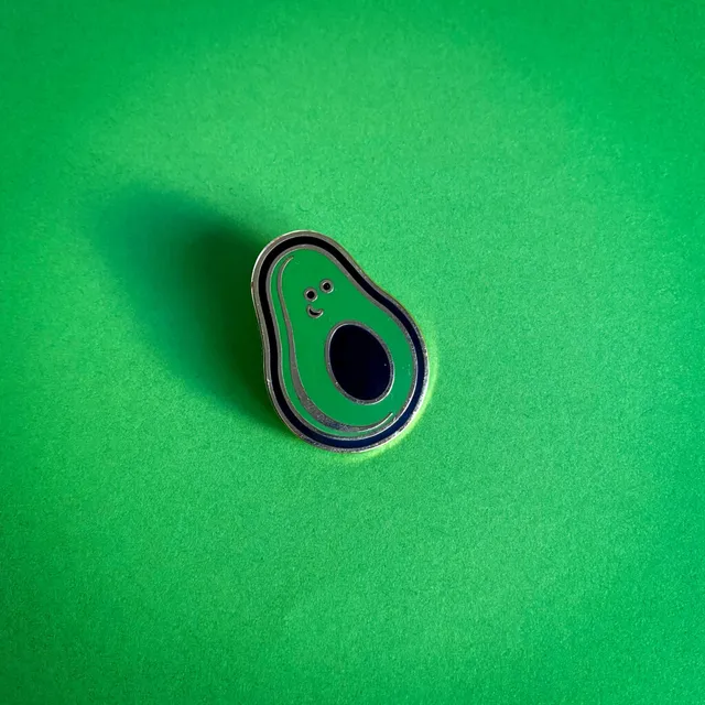 Cocktail Games Trio Avokádo kovový pin odznak