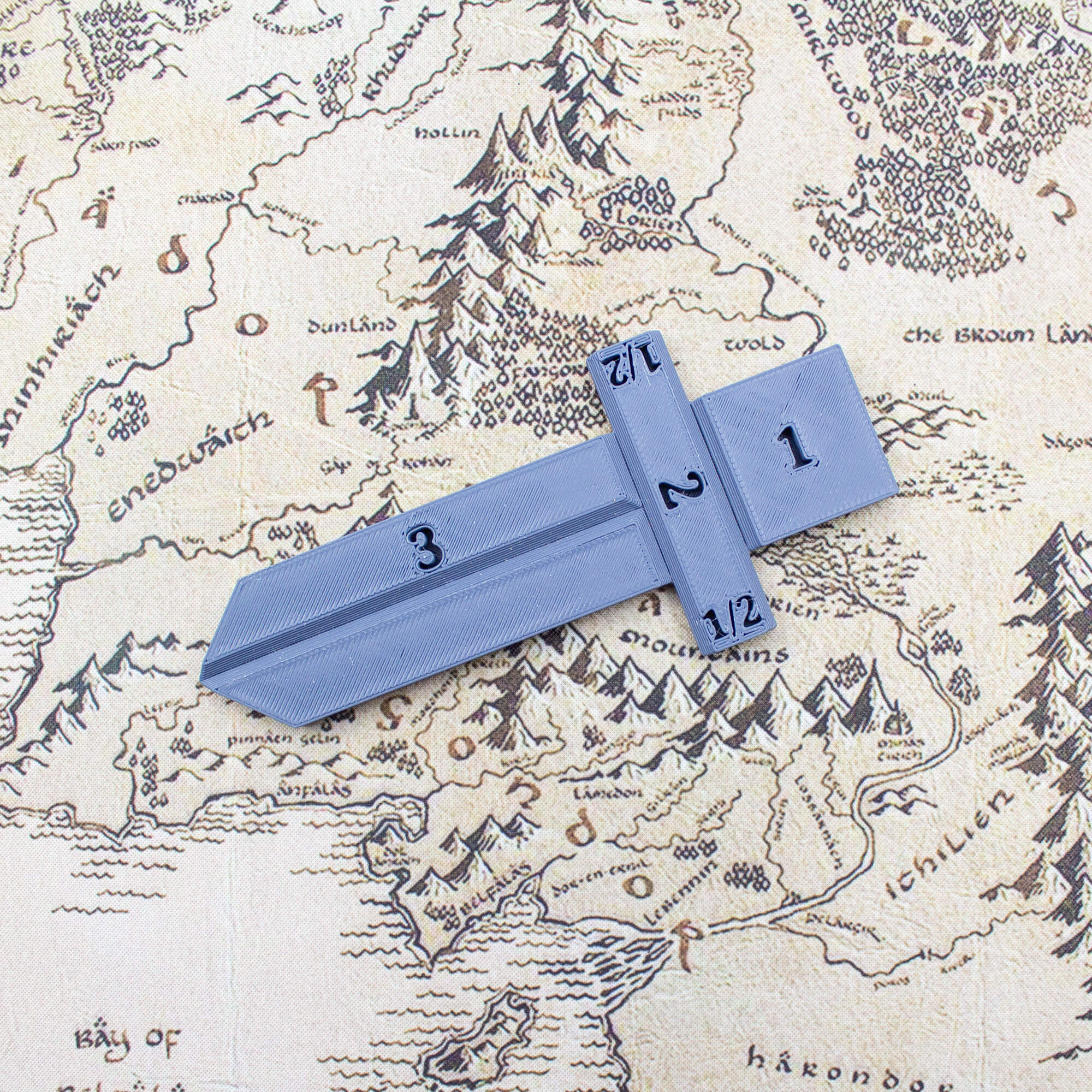 All Rolled Up Combat Gauge měrka matně šedá pro wargames