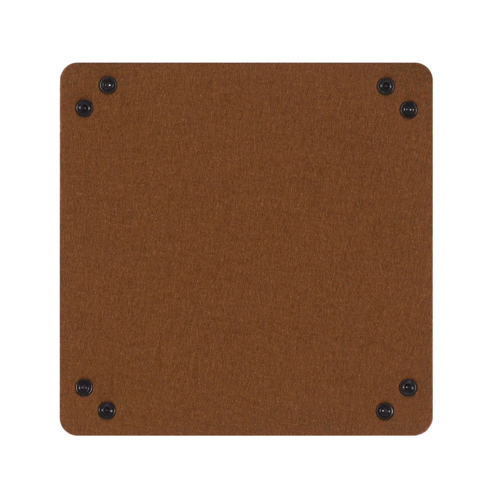 All Rolled Up Felt dice tray plstěný hnědý