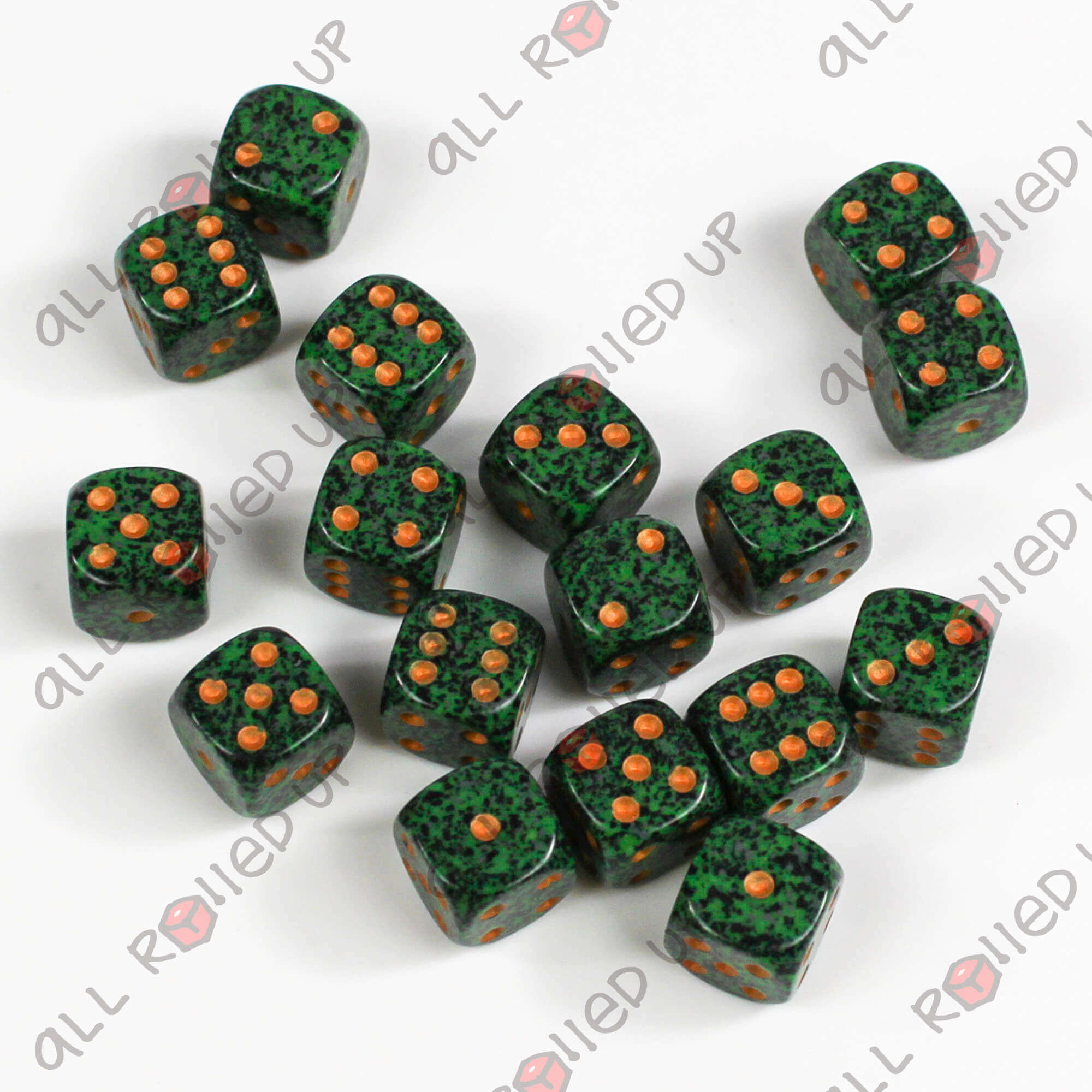 Chessex Speckled Golden Recon D6 sada 36 ks 12mm