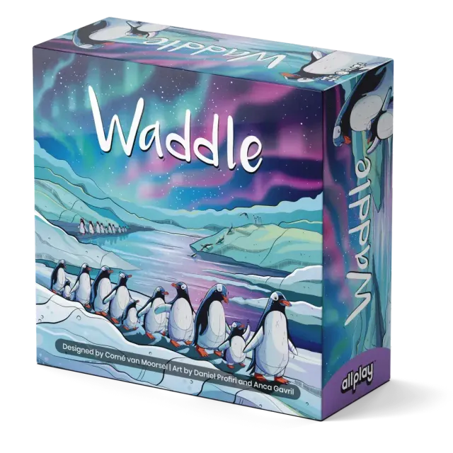 Allplay Waddle desková hra tučňáci rodinná