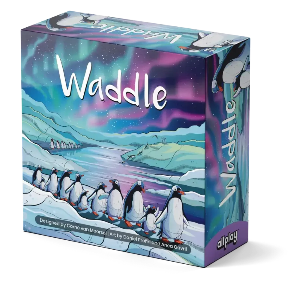 Allplay Waddle desková hra tučňáci rodinná