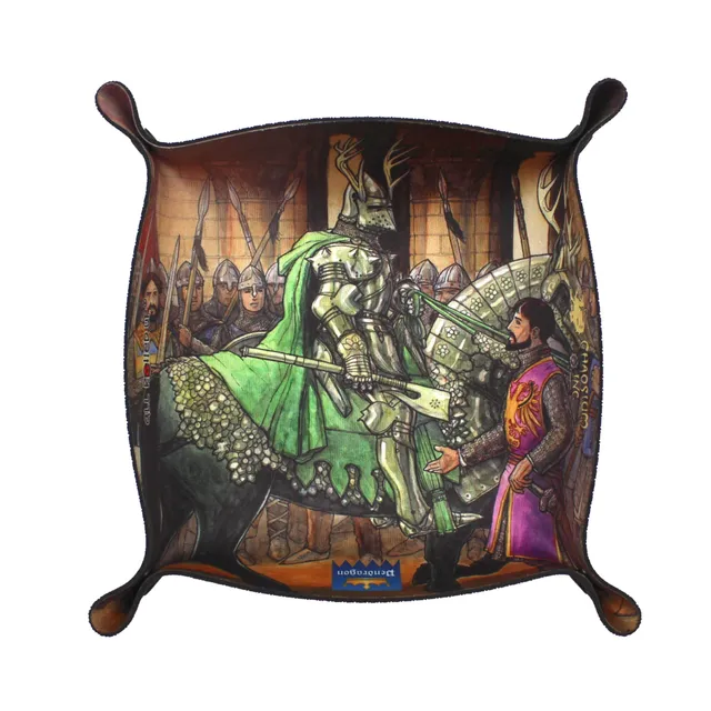 All Rolled Up Pendragon Green Knight skládací kostková miska