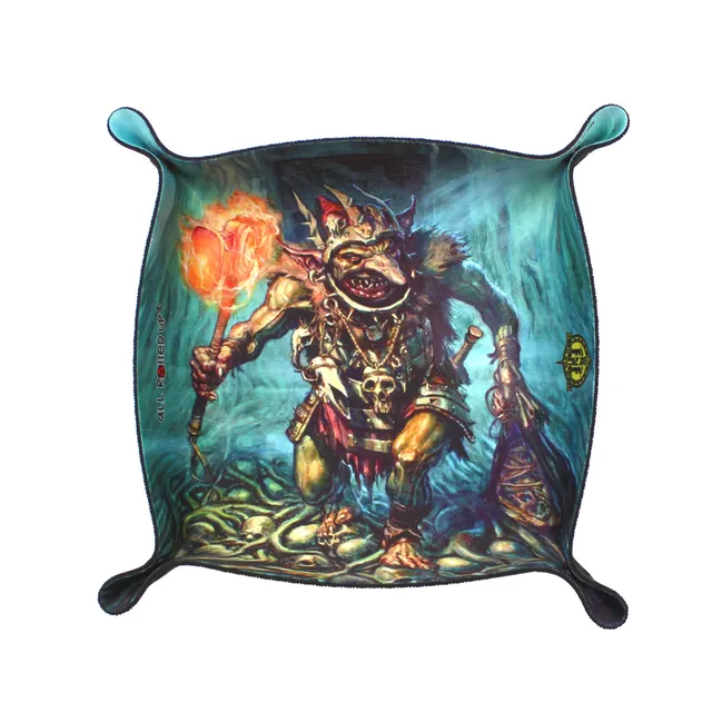 All Rolled Up Tomb of Golden Skull dice tray miska