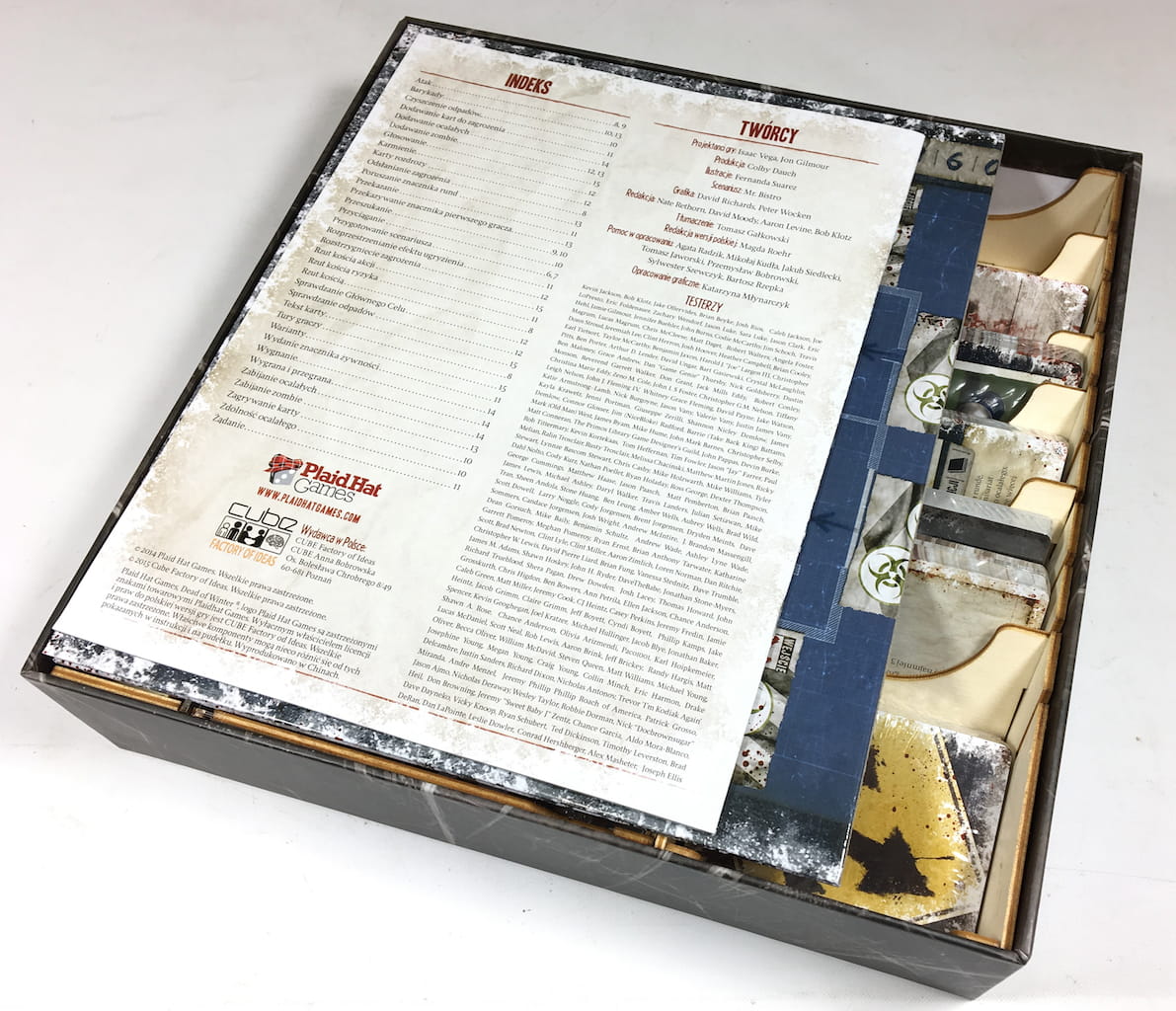 Geek Mod Dead of Winter insert organizér HDF základ