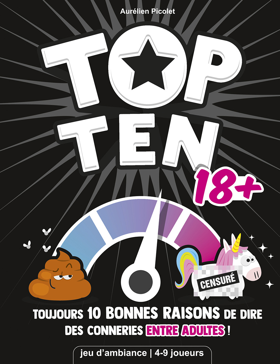 Cocktail Games Top Ten 18+ párty hra pro dospělé