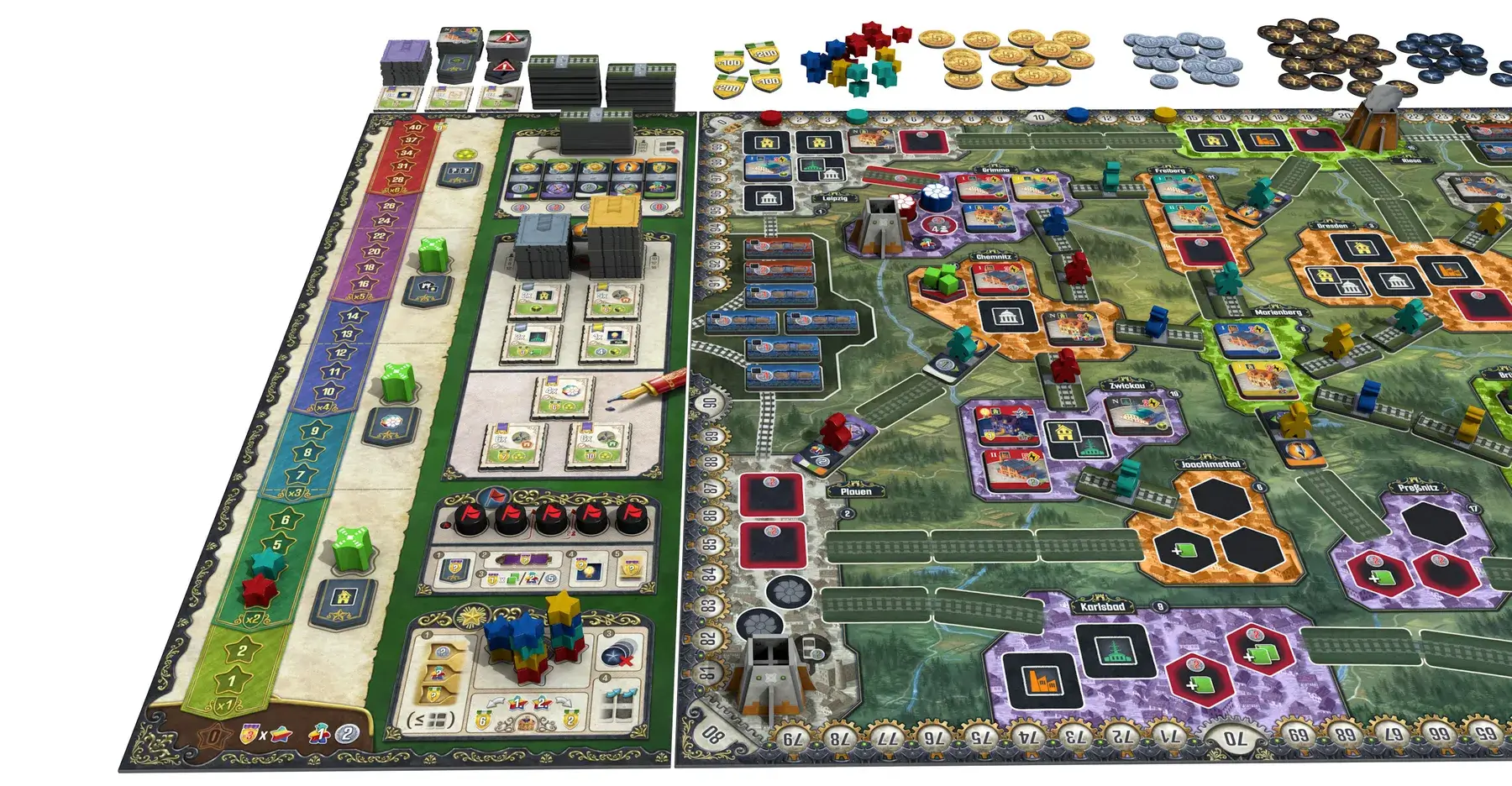 All Rolled Up Nucleum desková hra strategická