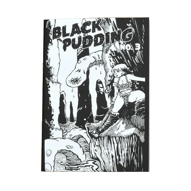 Square Hex Black Pudding Issue 3 RPG zine anglicky