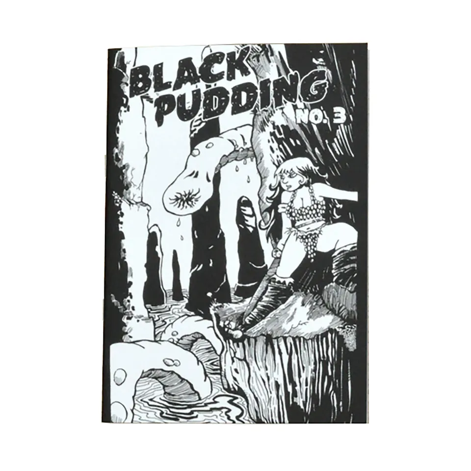 Square Hex Black Pudding Issue 3 RPG zine anglicky