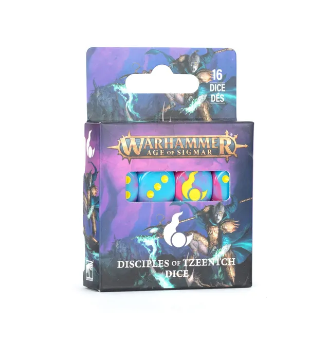 All Rolled Up Age of Sigmar Disciples of Tzeentch kostky 16ks