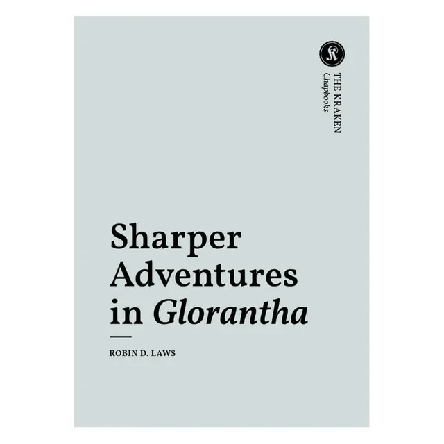 Glorantha Sharper Adventures příručka pro vypravěče