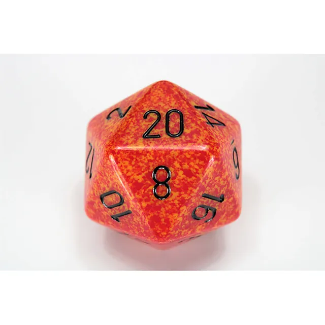 Chessex Speckled Fire velká kostka D20 34 mm