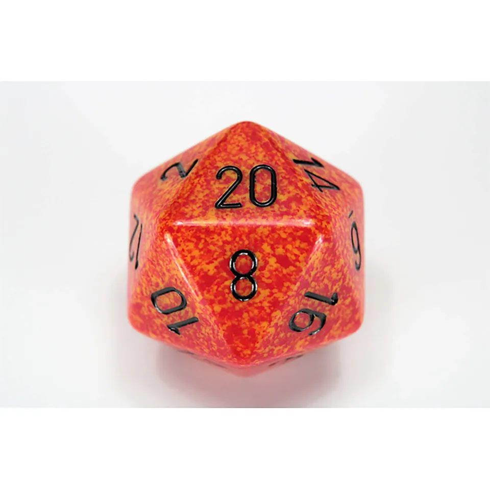 Chessex Speckled Fire velká kostka D20 34 mm