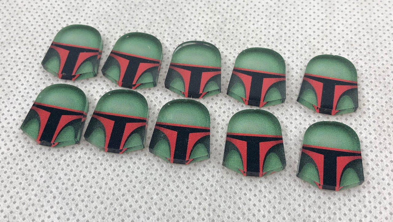 Geek Mod Star Wars Destiny žetony akrylové 38 ks