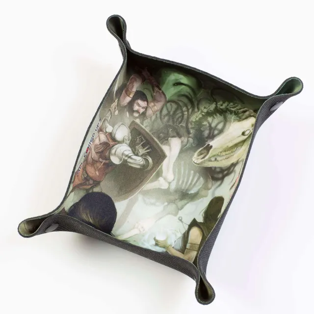 All Rolled Up Horse Devil skládací dice tray
