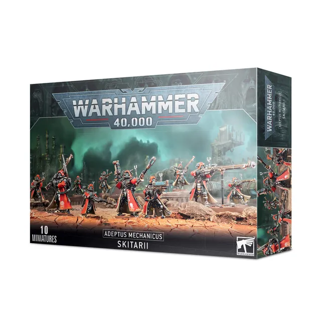 Warhammer 40,000 Adeptus Mechanicus Skitarii modely 10 ks
