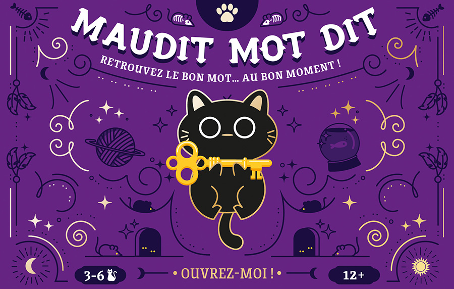 Cocktail Games Maudit Mot Dit párty hra hádání slov