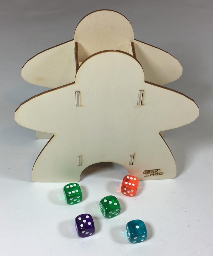 Geek Mod Meeple věž na kostky světlá