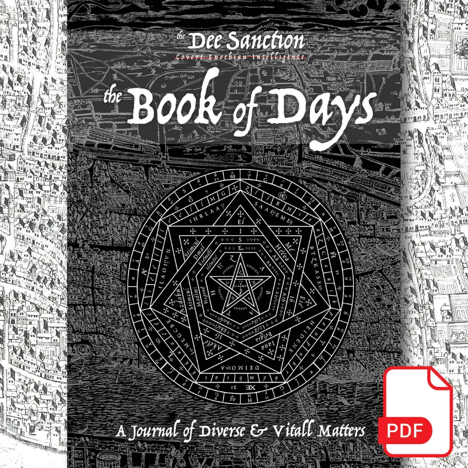 The Dee Sanction Book of Days RPG deník PDF