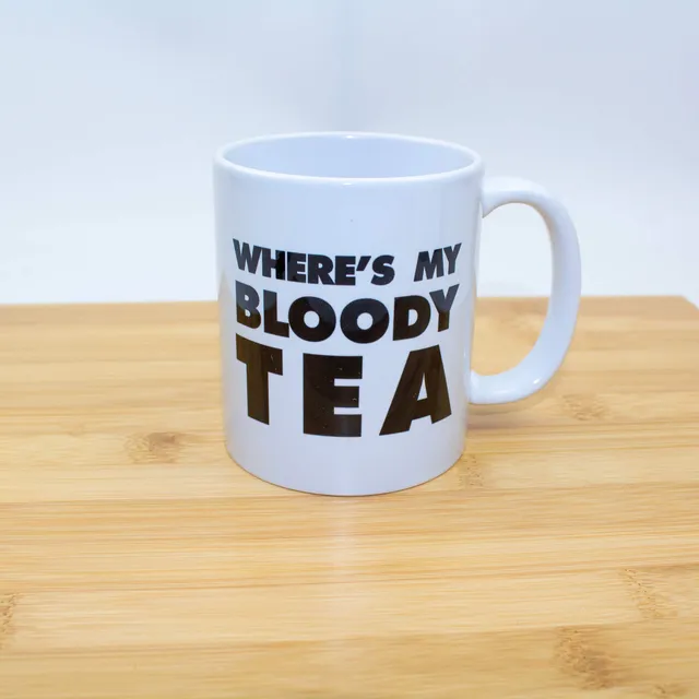 All Rolled Up Bloody Tea keramický hrnek 312 ml