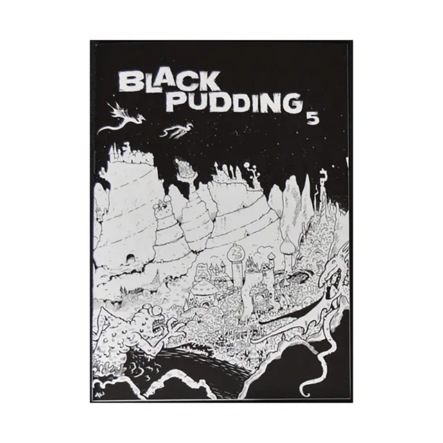 Square Hex Black Pudding 5 zine pro RPG
