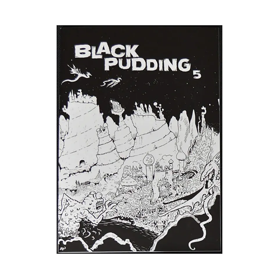 Square Hex Black Pudding 5 zine pro RPG