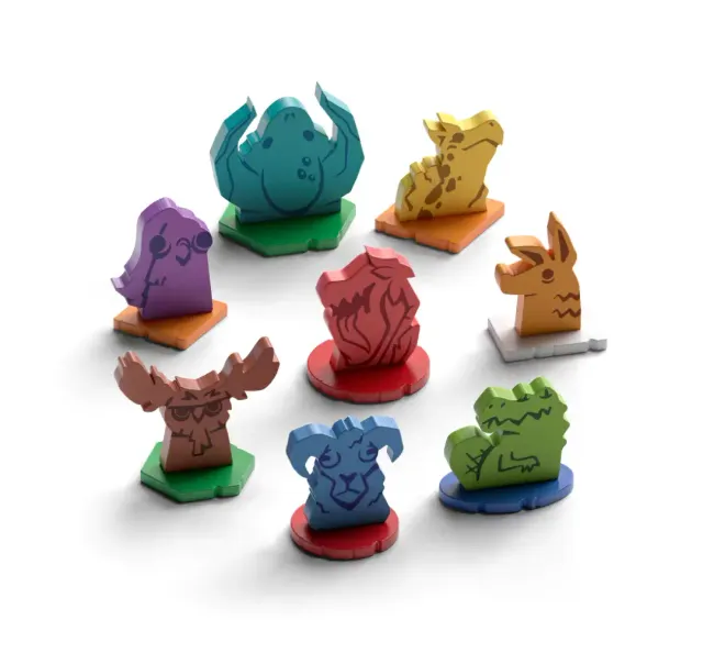 Allplay Oddland dřevěné meeple upgrade desková hra