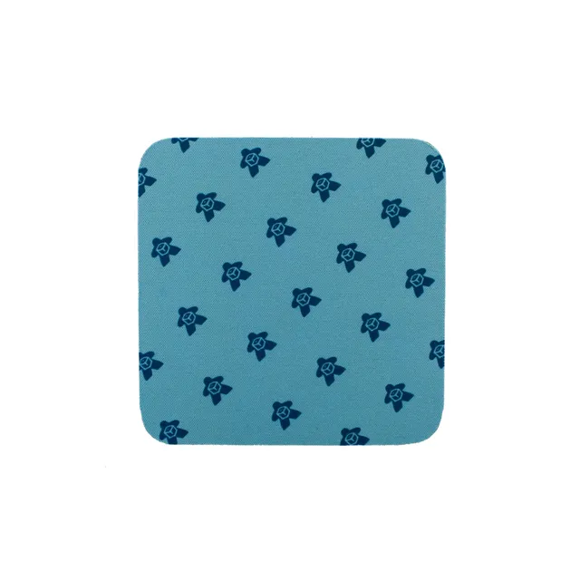 All Rolled Up Meeple Blue neoprenový podtácek 102 mm