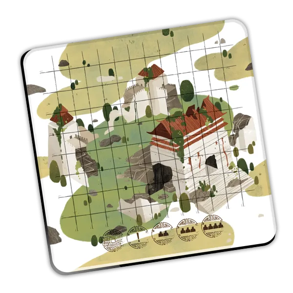Horrible Games Dragon Castle Central Board Playmat podložka neoprenová