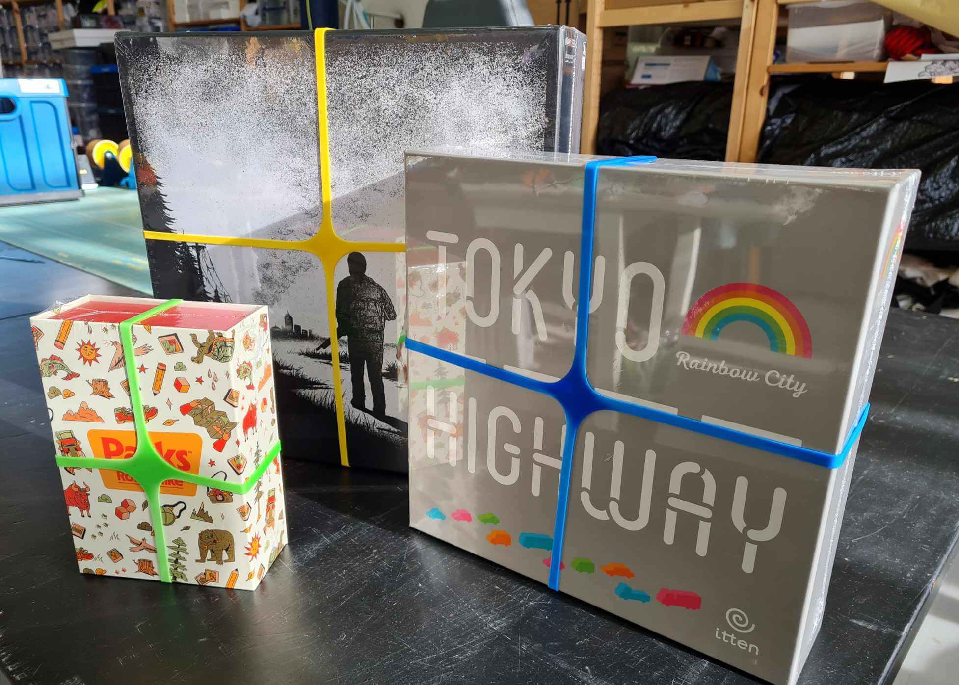 All Rolled Up Box Bands Large pásky na hry 12ks silikonové