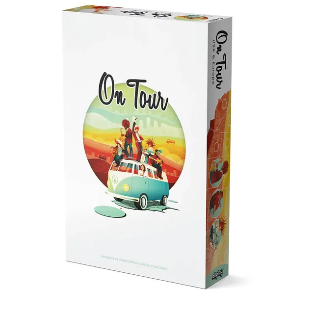 On Tour USA Europe desková hra rodinná kvízová