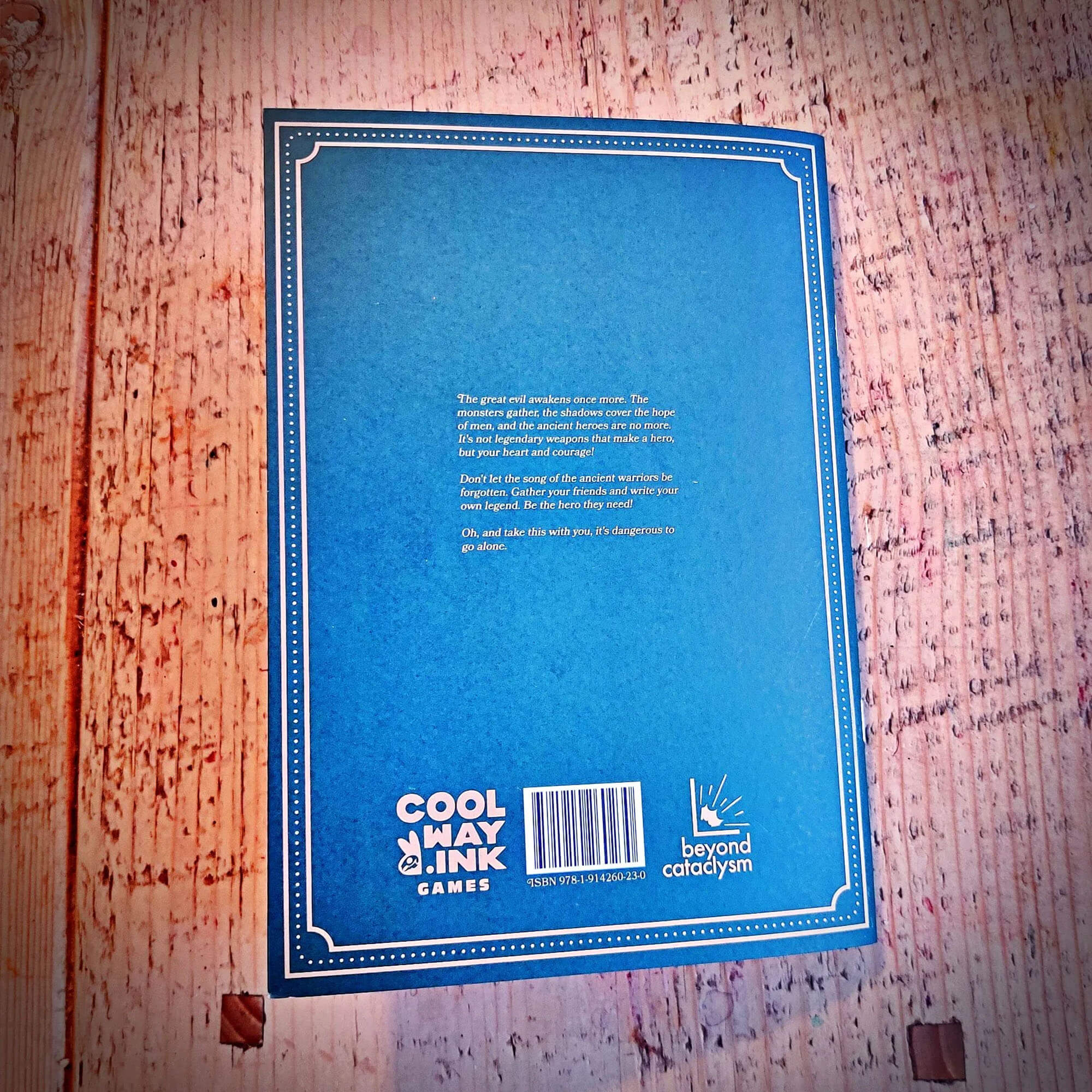All Rolled Up Forgotten Ballad Zine stolní RPG 52 stran