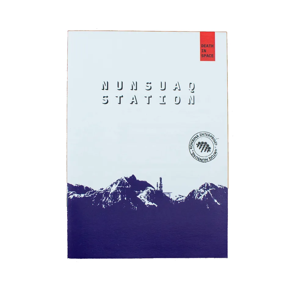 Death in Space Nunsuaq Station zin dobrodružství 10 stran