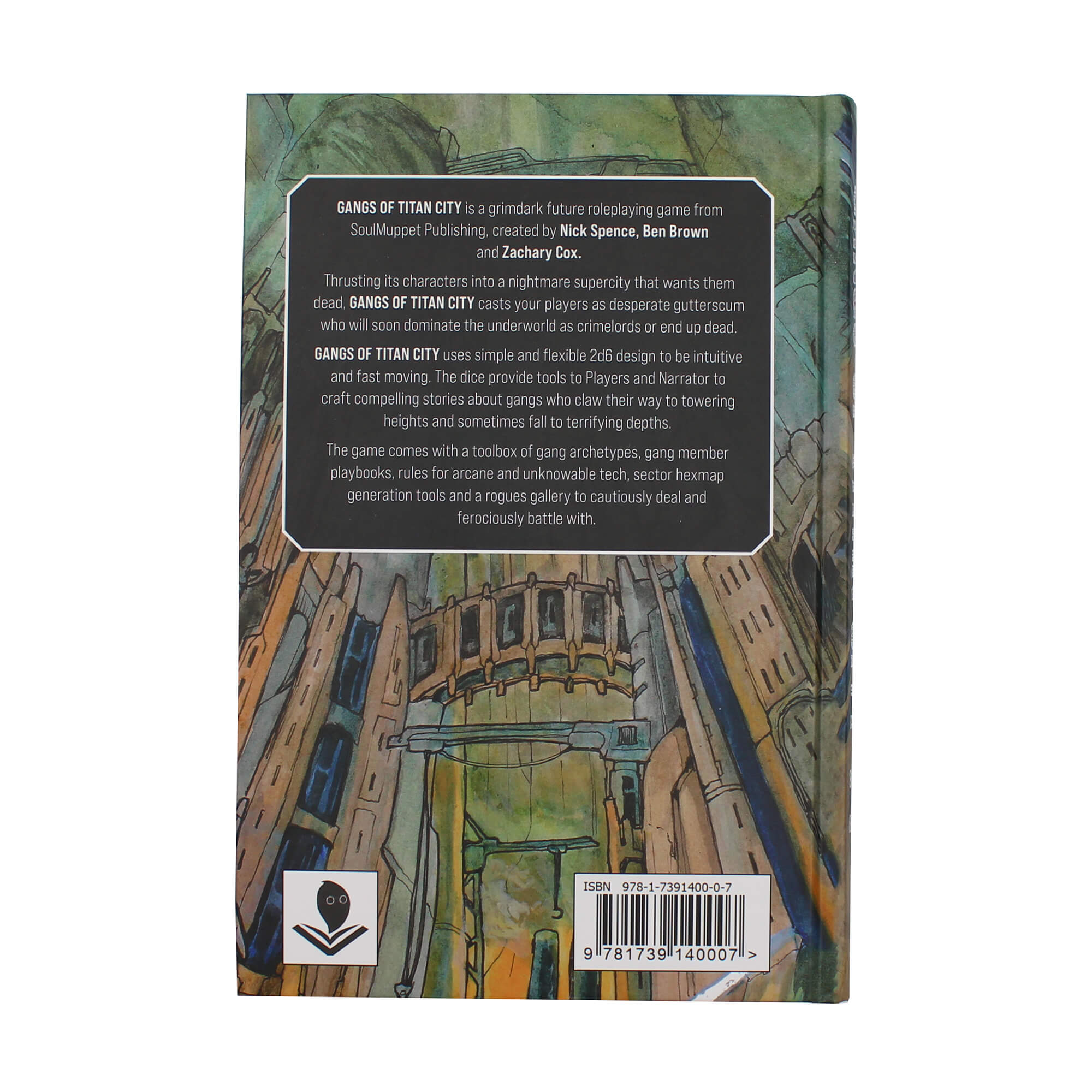 All Rolled Up Gangs of Titan City RPG hra