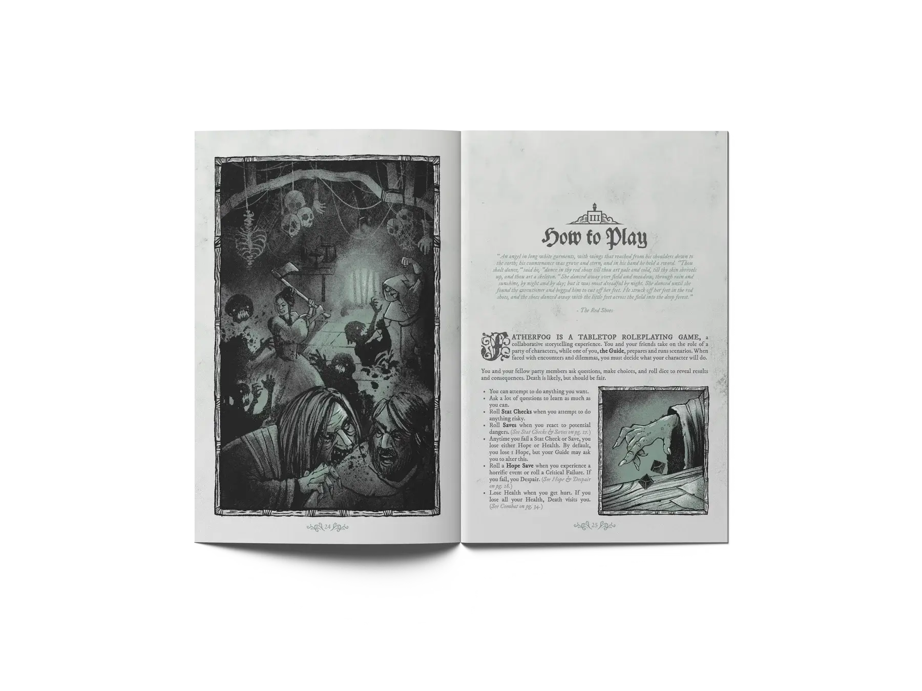 Fatherfog Fairytale Horror RPG hra Zero Edition