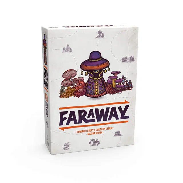 Faraway desková hra základní hra pro 2–6 hráčů