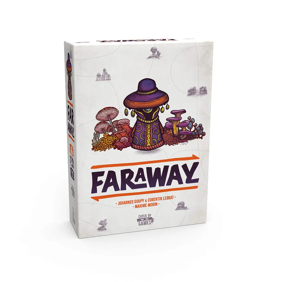 Faraway desková hra základní hra pro 2–6 hráčů