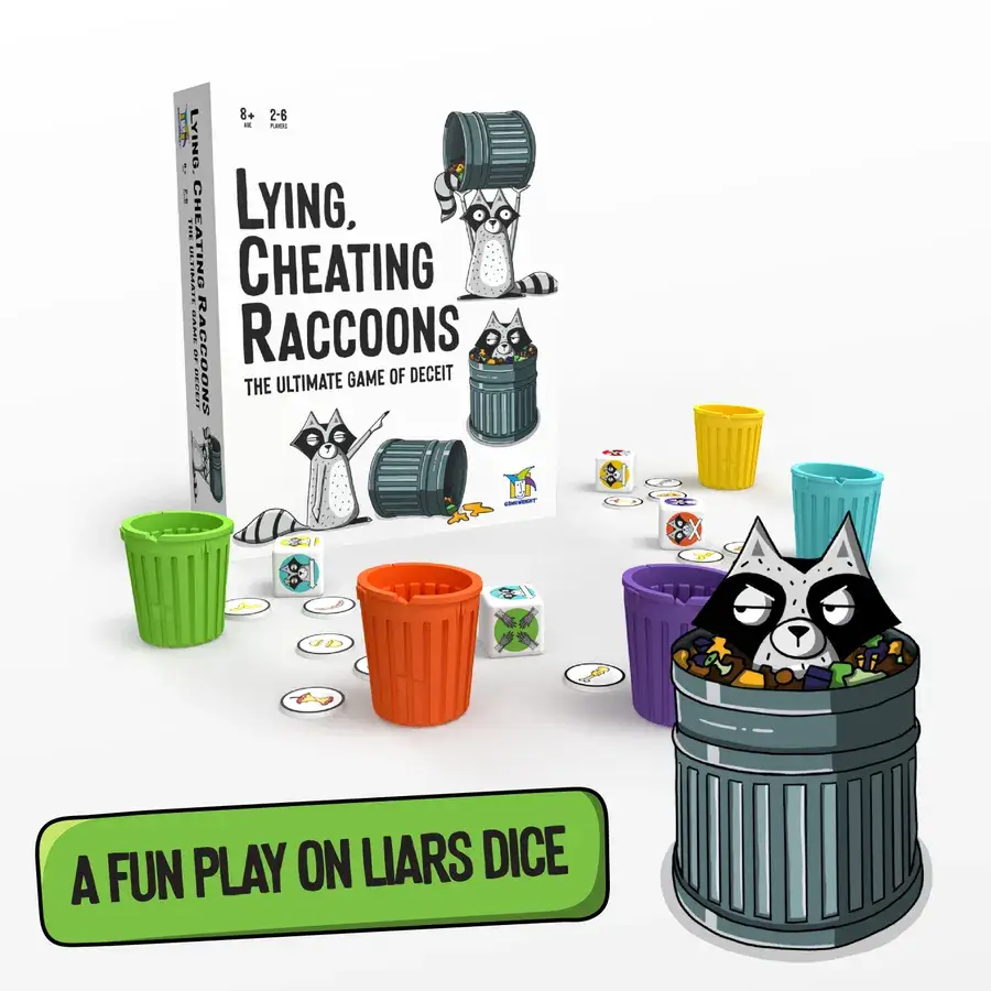All Rolled Up Lying Cheating Racoons blafovací hra