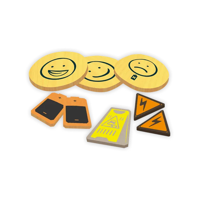 Horrible Games Tiny Turbo Cars Wooden Tokens žetony