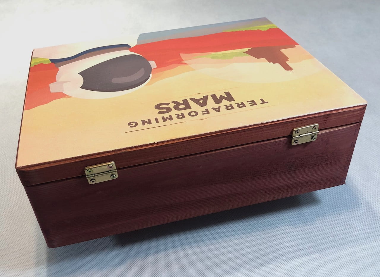 Geek Mod Terraformace Marsu box na hru dřevěný velký