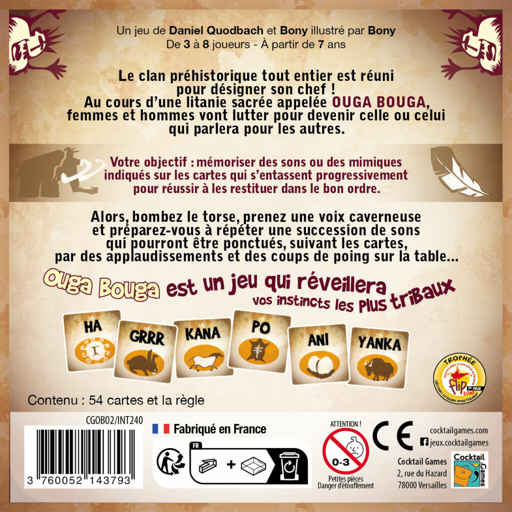 Cocktail Games Ouga Bouga hra paměťová