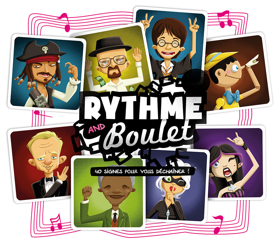 Cocktail Games Rythme and Boulet párty hra