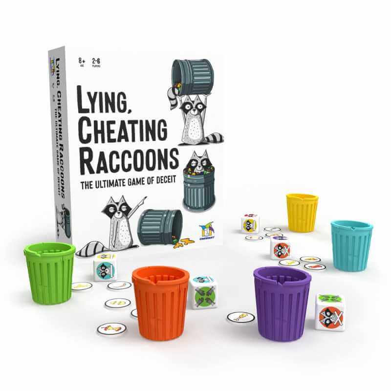 All Rolled Up Lying Cheating Racoons blafovací hra