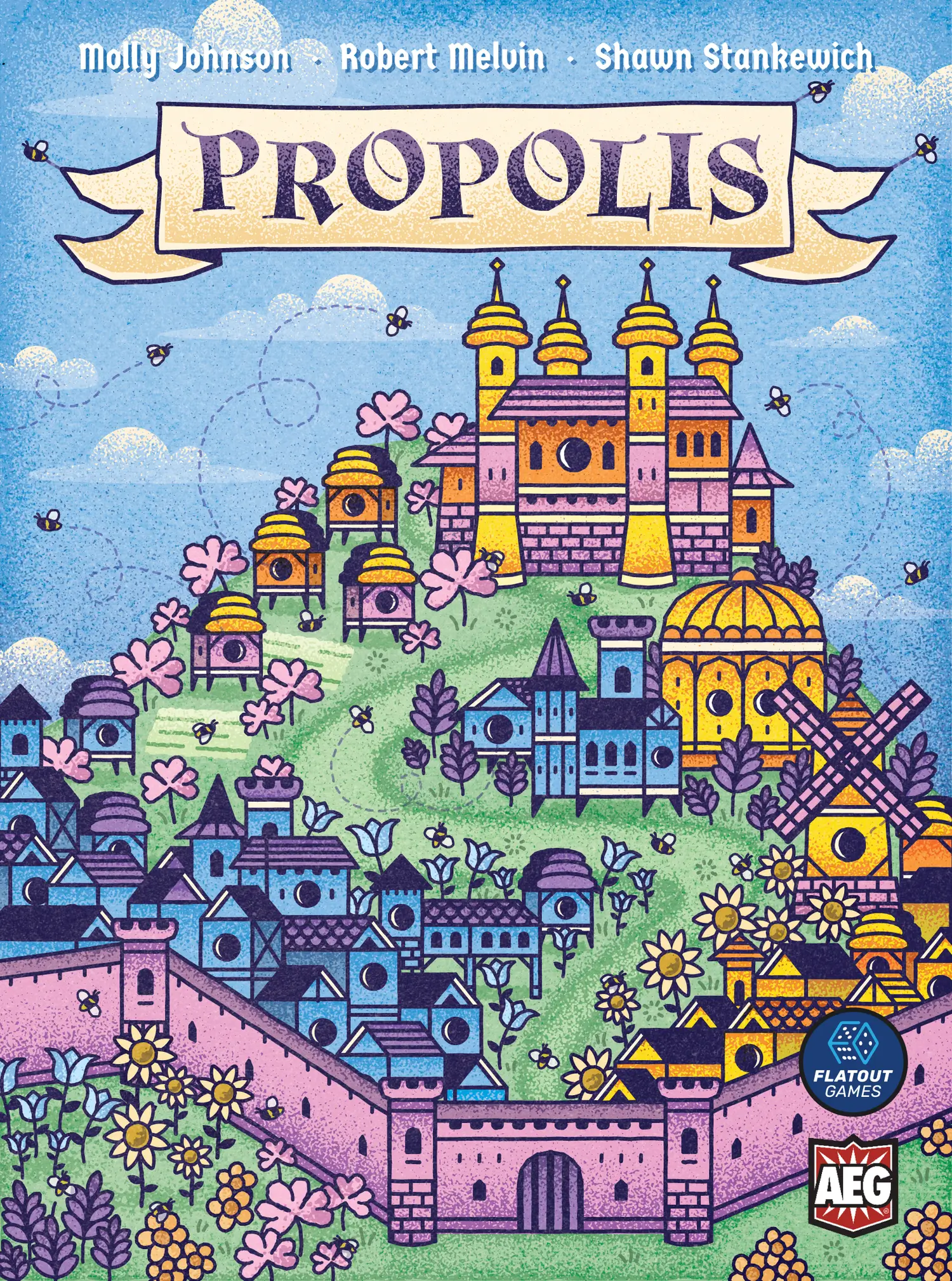 All Rolled Up Propolis Kickstarter karetní hra s mini rozšířením