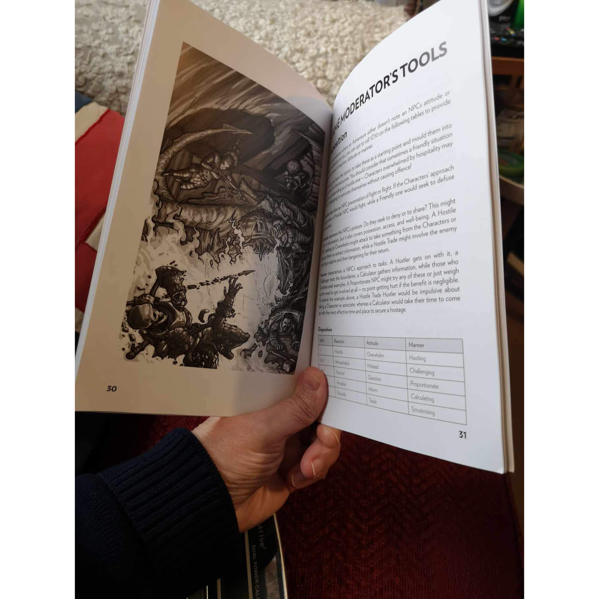 All Rolled Up Sanction Core Rules příručka RPG měkká