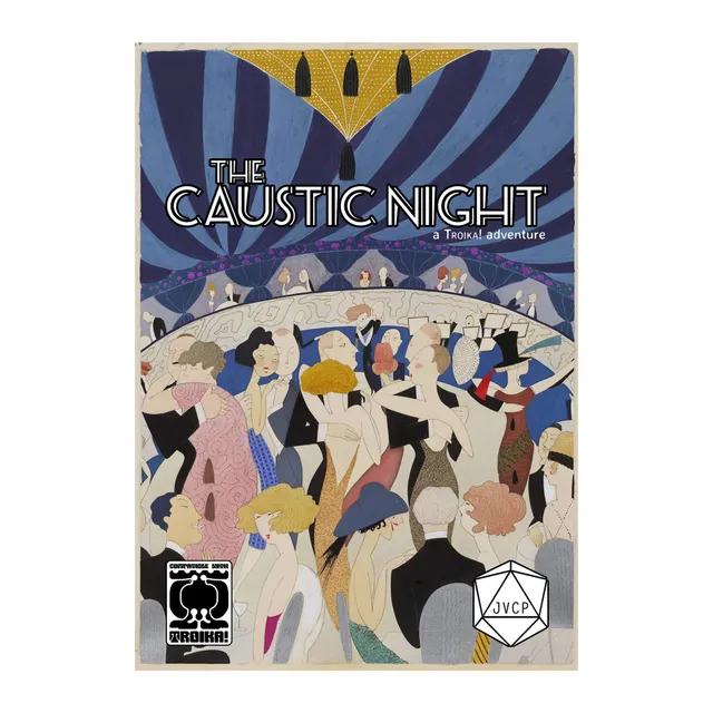 Troika Caustic Night zine dobrodružství anglicky
