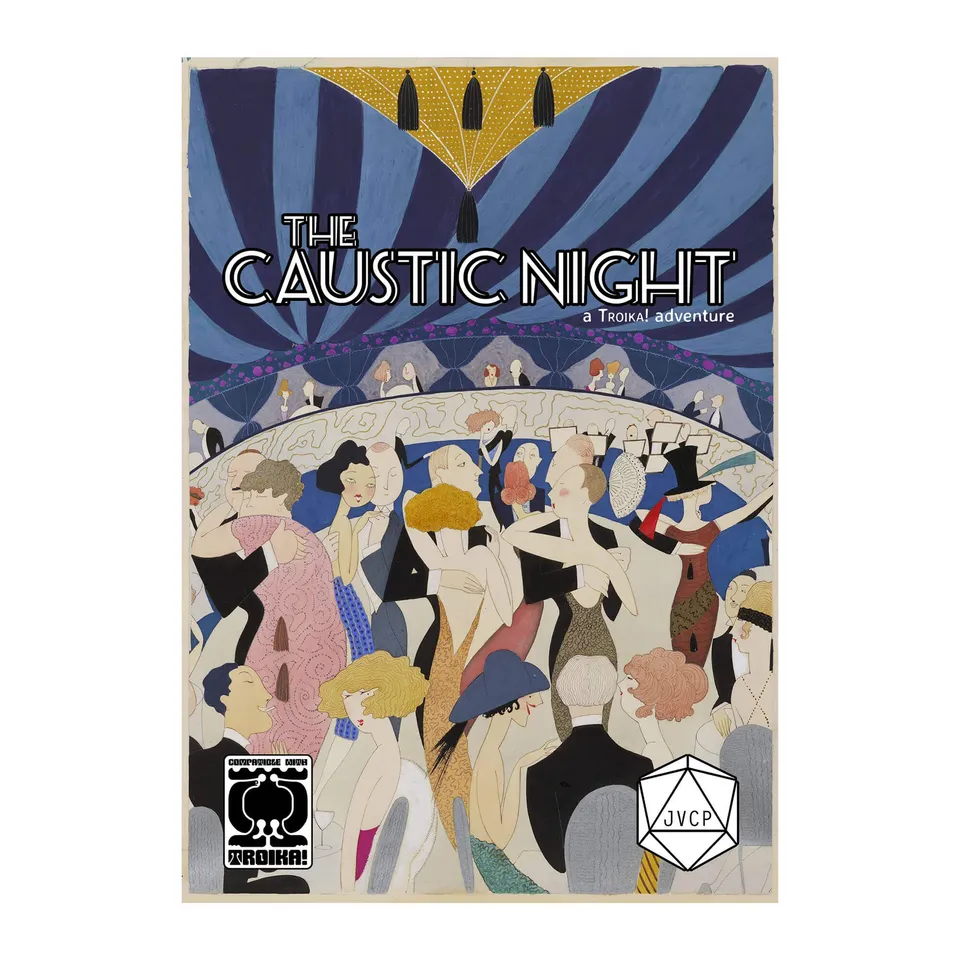 Troika Caustic Night zine dobrodružství anglicky